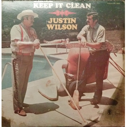 Justin Wilson Keep It Clean Vinyl LP USED