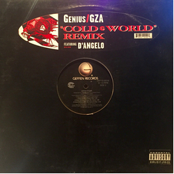 The Genius / GZA / D'Angelo Cold World (Remix) Vinyl 12" USED