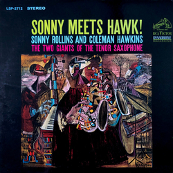 Sonny Rollins / Coleman Hawkins Sonny Meets Hawk! Vinyl LP USED