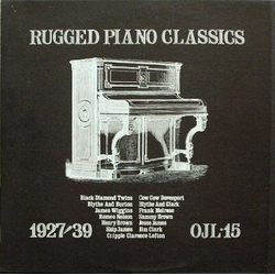 Various Rugged Piano Classics: 1927-39 Vinyl LP USED