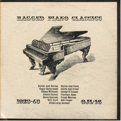 Various Ragged Piano Classics 1923-1943 Vinyl LP USED