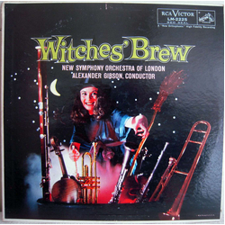 The New Symphony Orchestra Of London / Alexander Gibson Witches' Brew Vinyl LP USED