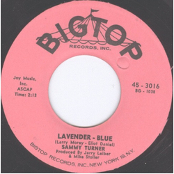 Sammy Turner Lavender - Blue / Wrapped Up In A Dream Vinyl 7" USED