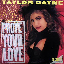 Taylor Dayne Prove Your Love Vinyl 12" USED