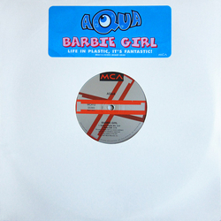 Aqua Barbie Girl Vinyl 12" USED