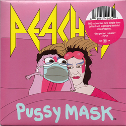 Peaches Pussy Mask Vinyl 7" USED