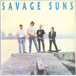 The Savage Suns Savage Sun / Don't Remind Me Vinyl 7" USED