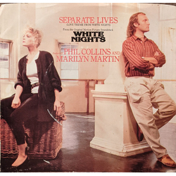 Phil Collins / Marilyn Martin Separate Lives (Love Theme From White Nights) Vinyl 7" USED