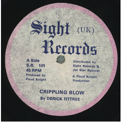 Derick Tittree Crippling Blow Vinyl 12" USED