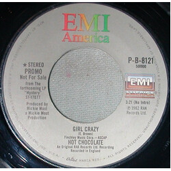 Hot Chocolate Girl Crazy USED VINYL 7INCH 45 RPM PROMO