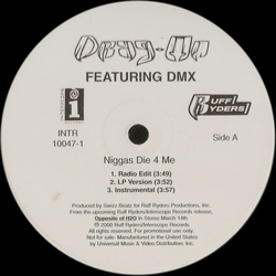 Drag-On Niggas Die 4 Me / Ready For War Vinyl 12" USED