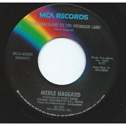 Merle Haggard From Graceland To The Promised Land Vinyl 7" USED