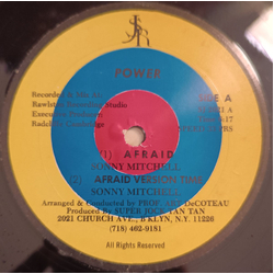 Mighty Power Afraid Vinyl 12" USED