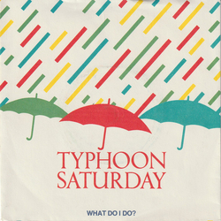 Typhoon Saturday What Do I Do? Vinyl 7" USED
