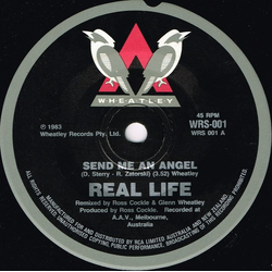 Real Life Send Me An Angel Vinyl 7" USED
