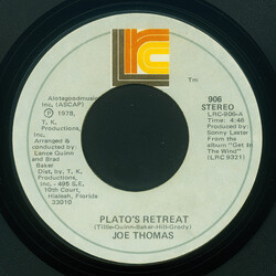 Joe Thomas Plato's Retreat / A Place In Space VINYL 7" USED