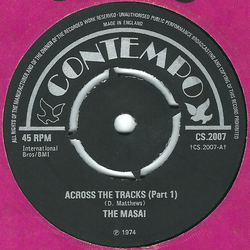 The Masai (2) Across The Tracks Vinyl 7" USED