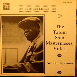 Art Tatum The Tatum Solo Masterpieces, Vol. 1 Vinyl LP USED