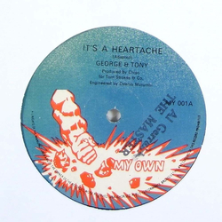 George & Tony / Versatile Mr. Chips It's A Heartache / My Own Heartache Vinyl 12" USED