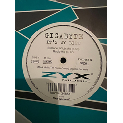 Gigabyte It's My Life Vinyl 12" USED