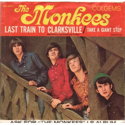The Monkees Last Train To Clarksville Vinyl 7" USED