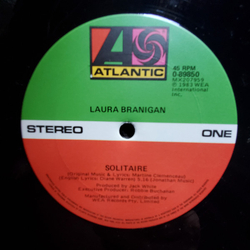 Laura Branigan Solitaire / Gloria Vinyl 12" USED
