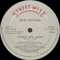 New Edition Candy Girl Vinyl 12" USED