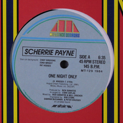 Scherrie Payne One Night Only Vinyl 12" USED