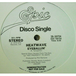 Heatwave Eyeballin' Vinyl 12" USED