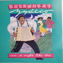 Buckwheat Zydeco On A Night Like This Vinyl LP USED
