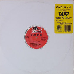 Tapp Shake That Booty Vinyl 12" USED