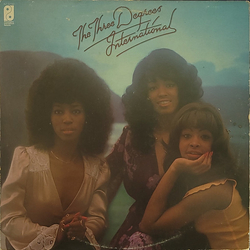 The Three Degrees International Vinyl LP USED