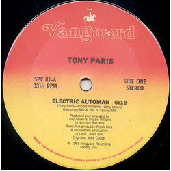 Tony Paris Electric Automan Vinyl 12" USED