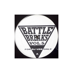 DJ Honda Battle Breaks Vol. 5 Vinyl LP USED