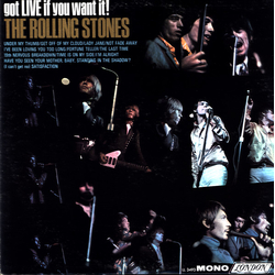 The Rolling Stones Got Live If You Want It! Vinyl LP USED