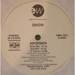 Snow (2) Informer Vinyl 12" USED