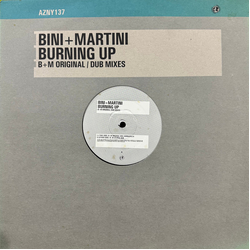 Bini & Martini Burning Up Vinyl 12" USED