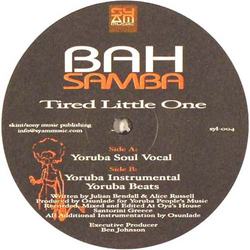 Bah Samba Tired Little One Vinyl 12" USED