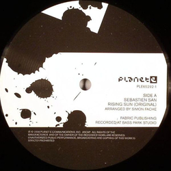 Sebastien San Rising Sun Vinyl 12" USED