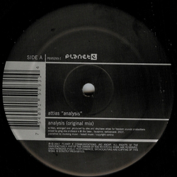 Attias Analysis Vinyl 12" USED