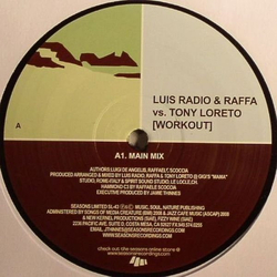 Luis Radio / Raffaele Scoccia / Tony Loreto Workout Vinyl 12" USED