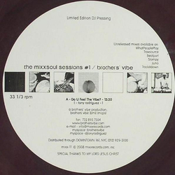 Brothers' Vibe The Mixxsoul Sessions #1 Vinyl 12" USED