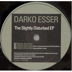 Darko Esser Slightly Disturbed EP Vinyl 12" USED