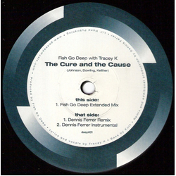 Fish Go Deep / Tracey Kelliher The Cure And The Cause Vinyl 12" USED