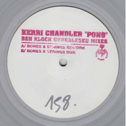 Kerri Chandler Pong (Ben Klock Unreleased Mixes) Vinyl 12" USED