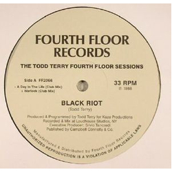Black Riot / Masters At Work (2) The Todd Terry Fourth Floor Sessions Vinyl 12" USED