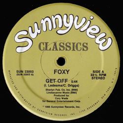 Foxy Get Off Vinyl 12" USED