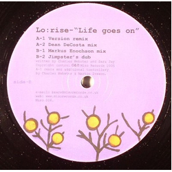 lo:rise Life Goes On Vinyl 12" USED