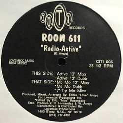 Room 611 Radio-Active Vinyl 12" USED
