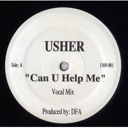 Usher Can U Help Me Vinyl 12" USED